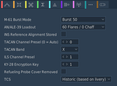 Mission Editor Special Options A/B